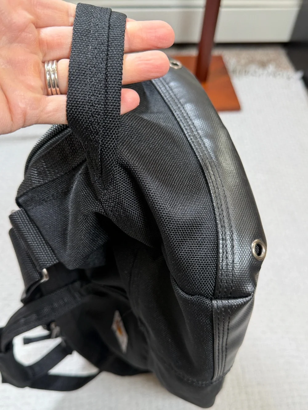 Carhartt Black Duffel Bag